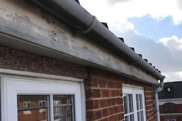 Gutter repairs before