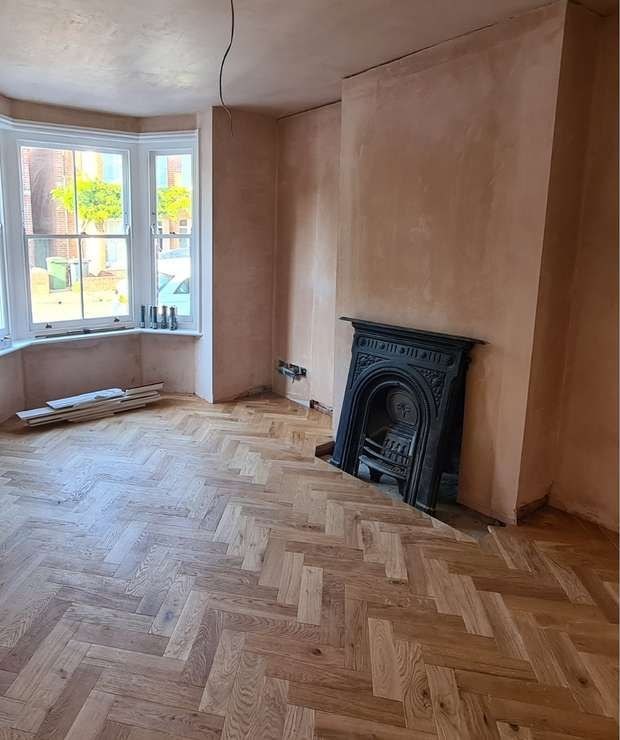 House renovation before