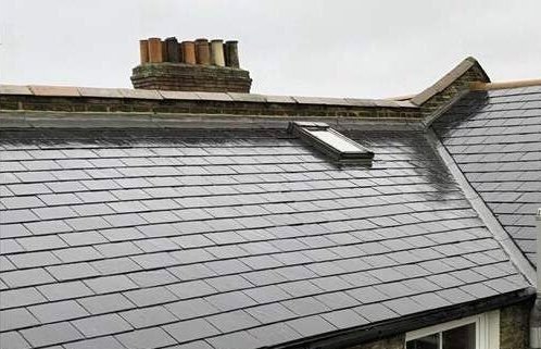Roof repair after, by Kiely Roofing