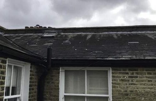 Roof repair before