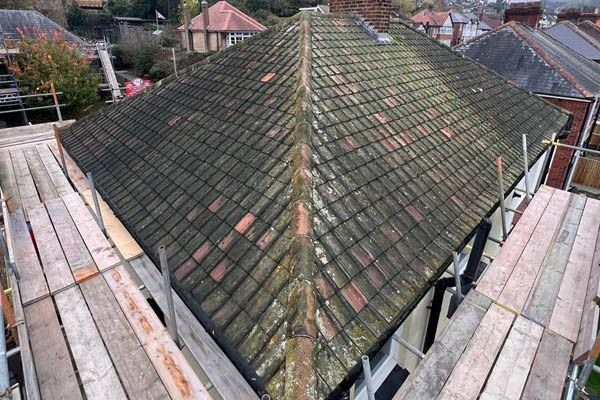 Roof replacement before